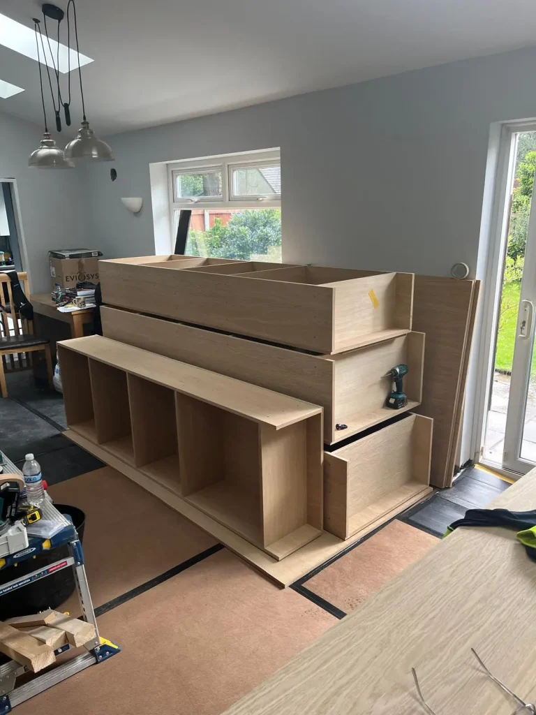 SKYLINE JOINERY AND INSTALL STOCKPORT - BESPOKE BOOKCASE 02