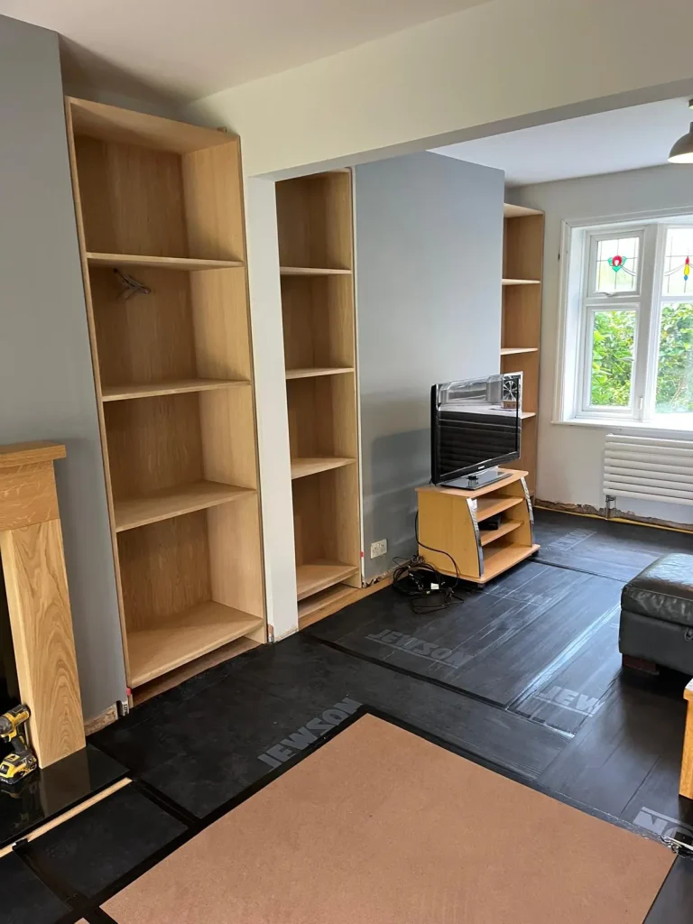 SKYLINE JOINERY AND INSTALL STOCKPORT - BESPOKE BOOKCASE 03